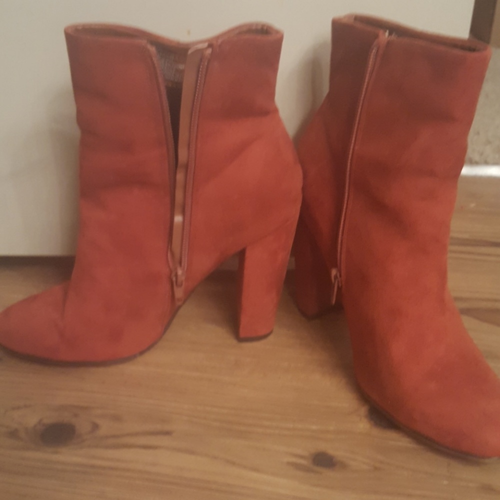 Burnt Orange Boots